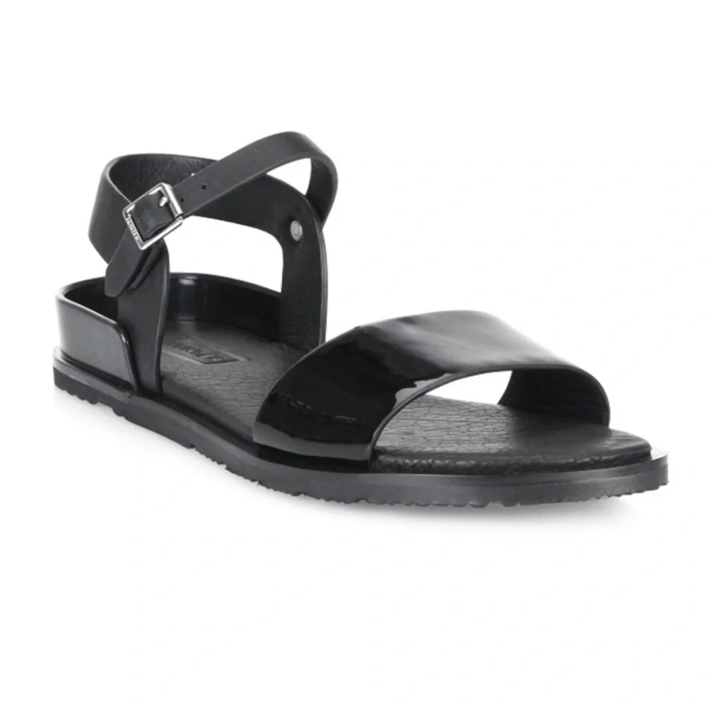 Hunter Algae Sandals Black size 9